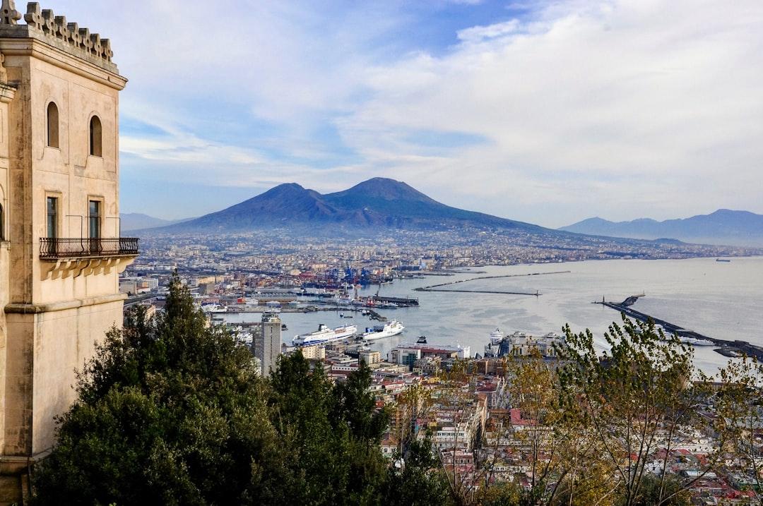 View of gulf of Naples from the "Certosa di San Martino" by Francesco Baerhard