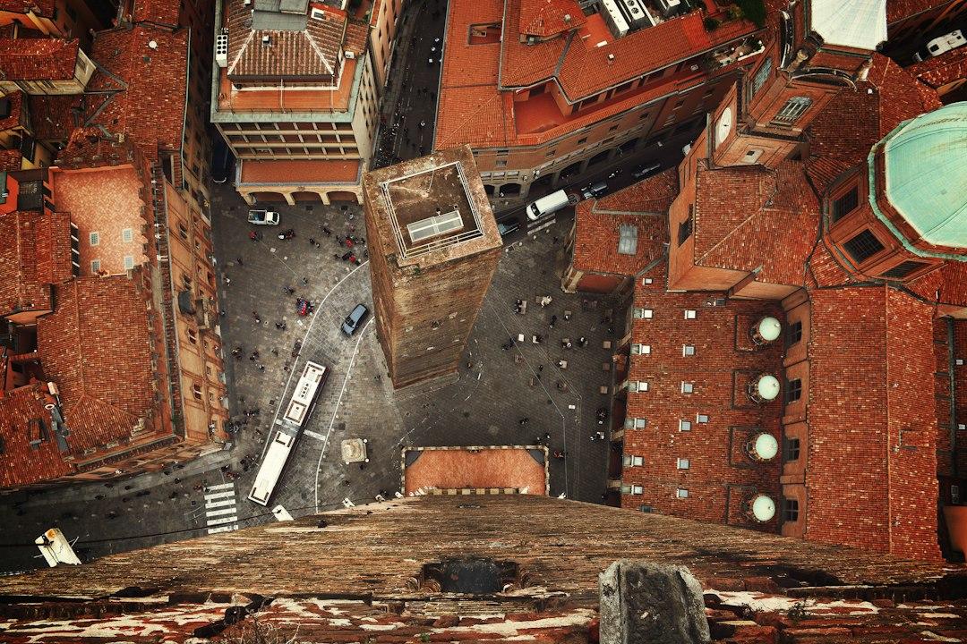 City of Bologna Rooftop by Bogdan Dada