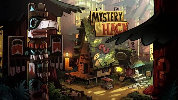 la Mistery Shack del cartone animato